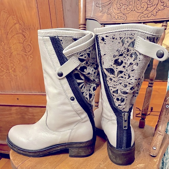 Italian Vero Cuoio Boots Size US 6.5 - Picture 2 of 4
